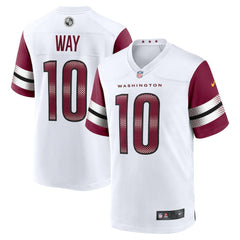 Tress Way Washington Commanders Game Jersey - White Jerseys