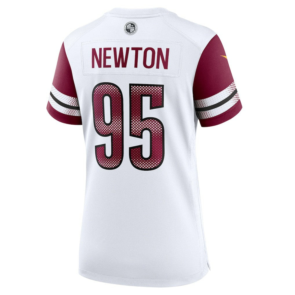Jer'Zhan Newton Washington Commanders Women's Game Jersey - White Jerseys
