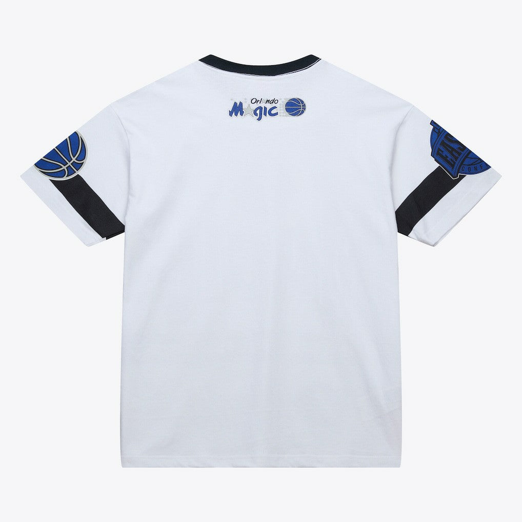 Orlando Magic Unisex Hardwood Classics Vintage Team Origins Premium T-Shirt White - Mitchell & Ness