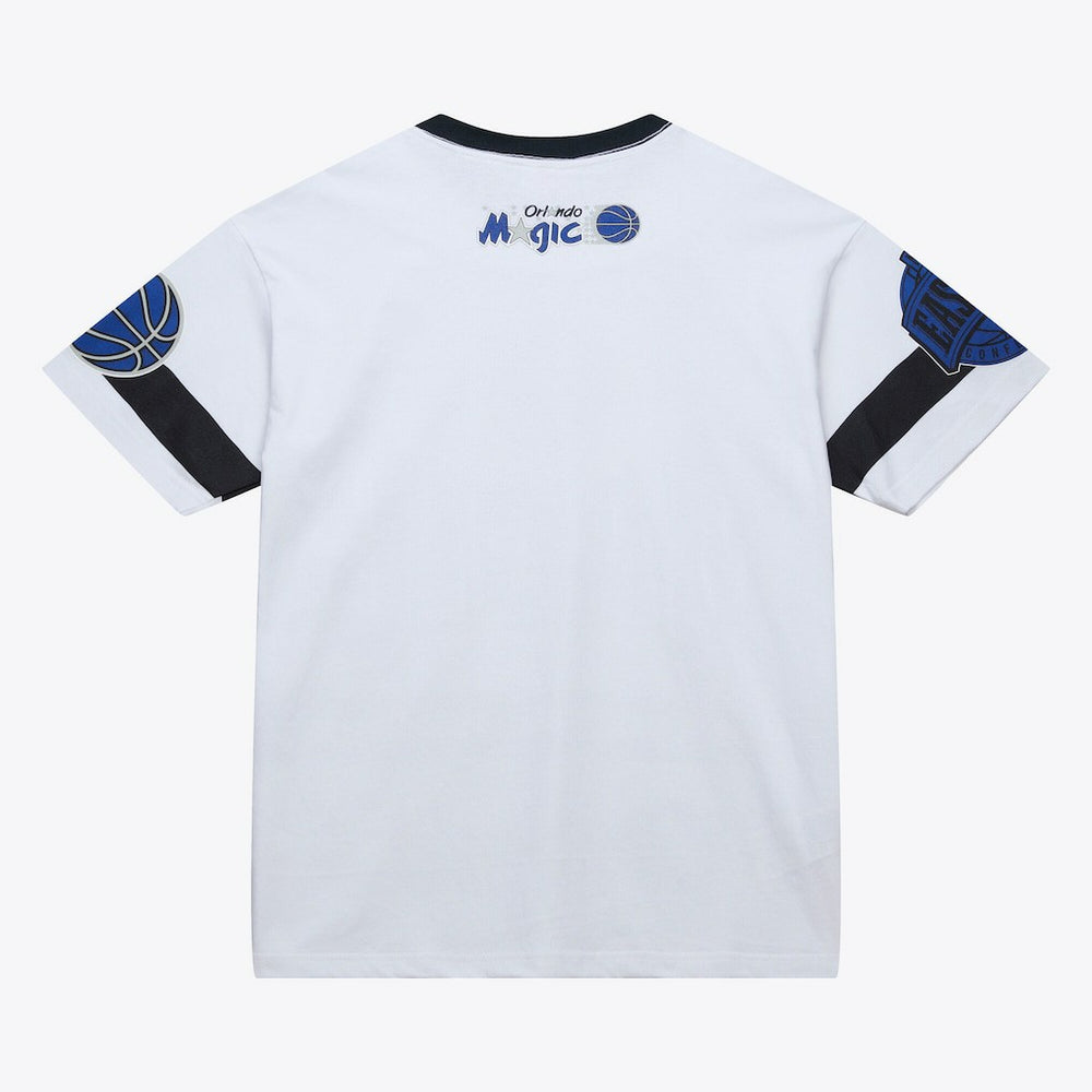Orlando Magic Unisex Hardwood Classics Vintage Team Origins Premium T-Shirt White - Mitchell & Ness