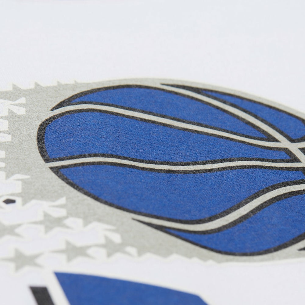 Orlando Magic Unisex Hardwood Classics Vintage Team Origins Premium T-Shirt White - Mitchell & Ness