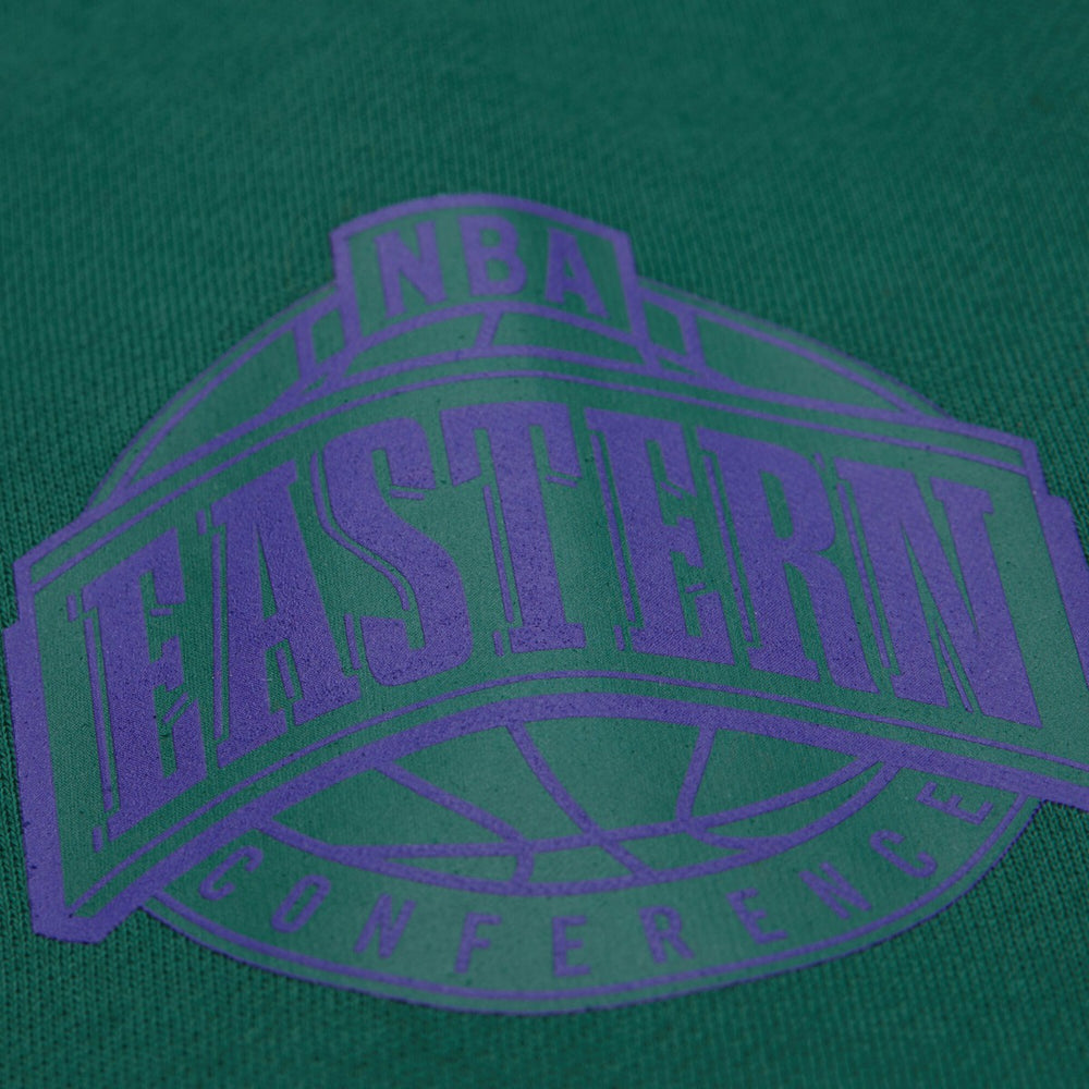 Milwaukee Bucks Hardwood Classics Team Origins Fleece Pullover Hoodie Hunter Green - Mitchell & Ness