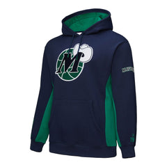 Dallas Mavericks Hardwood Classics Team Origins Fleece Pullover Hoodie Navy - Mitchell & Ness outlet