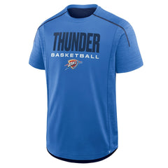 Oklahoma City Thunder Inbound Pass Play Practice T-Shirt Blue - Fanatics