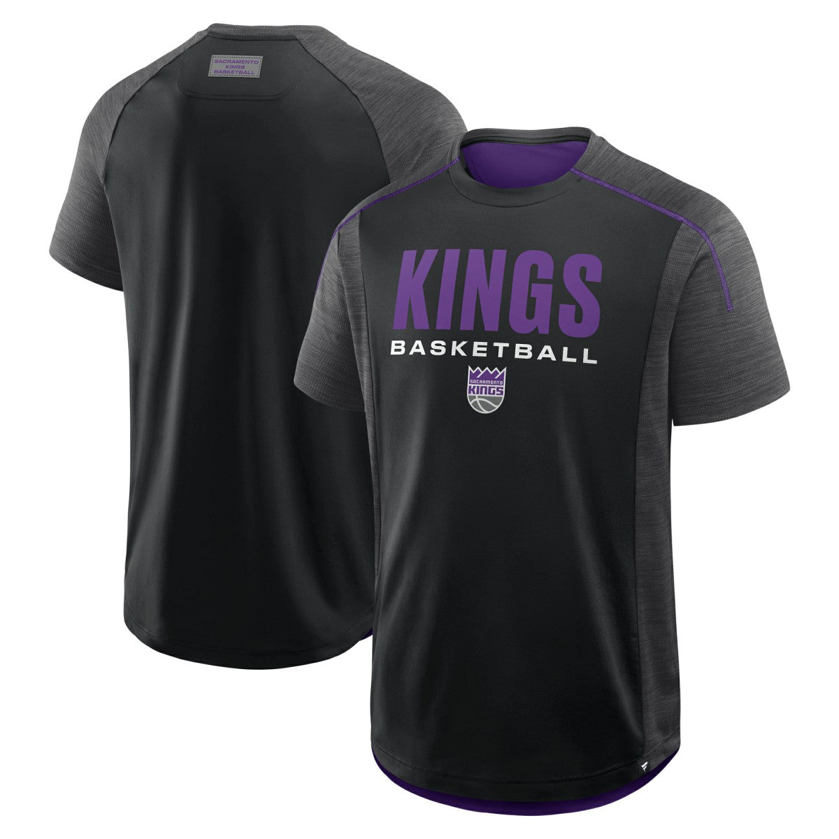 Sacramento Kings Inbound Pass Play Practice T-Shirt Black - Fanatics