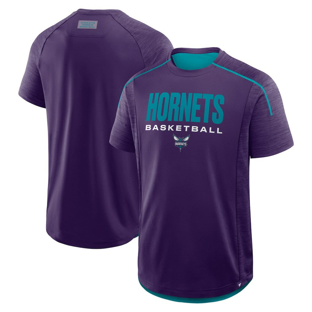 Charlotte Hornets Inbound Pass Play Practice T-Shirt Purple - Fanatics
