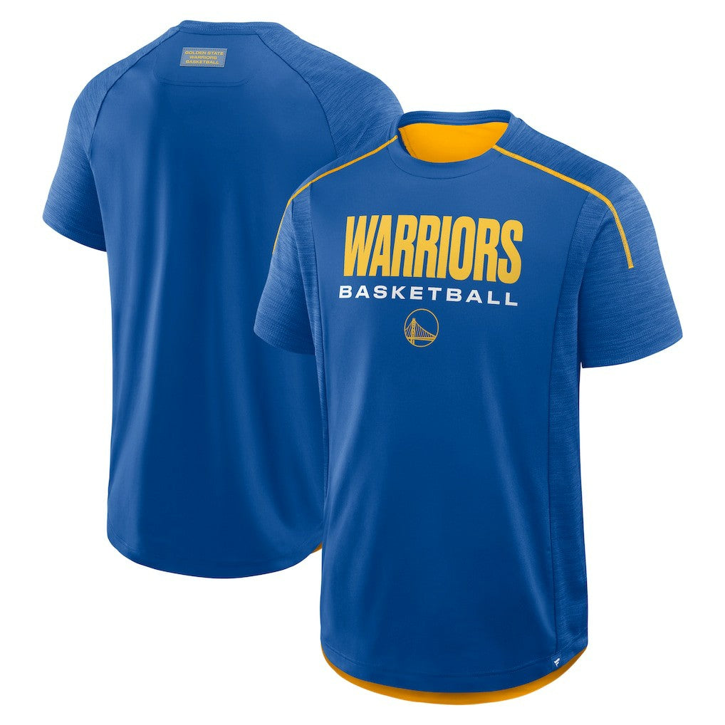 Golden State Warriors Inbound Pass Play Practice T-Shirt Royal - Fanatics