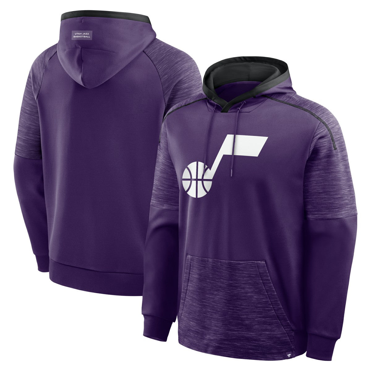 Utah Jazz Pick & Roll Defender Pullover Hoodie Purple - Fanatics