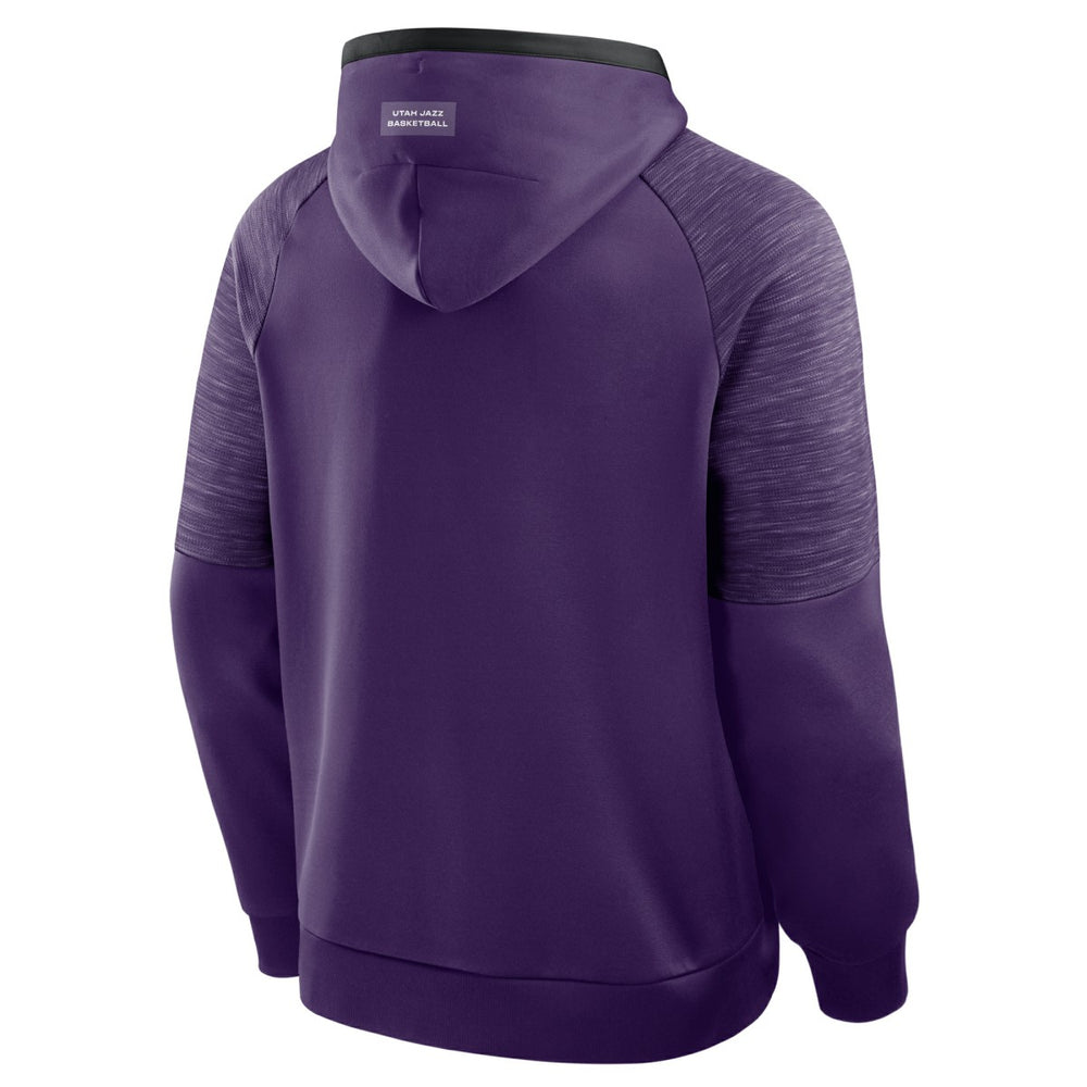 Utah Jazz Pick & Roll Defender Pullover Hoodie Purple - Fanatics