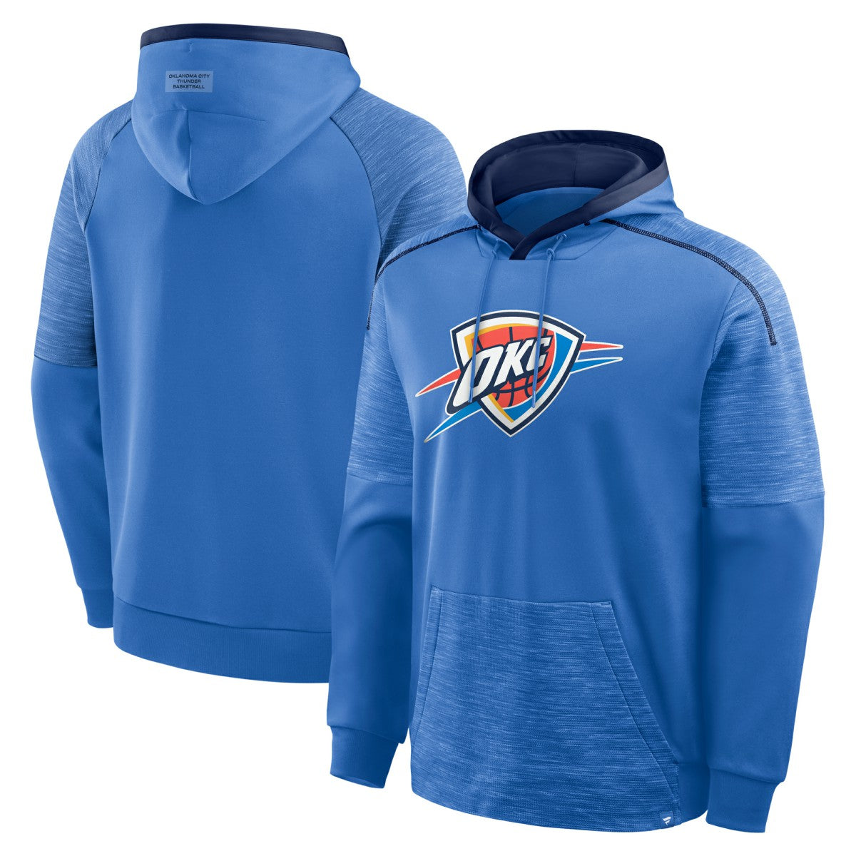 Oklahoma City Thunder Pick & Roll Defender Pullover Hoodie Blue - Fanatics