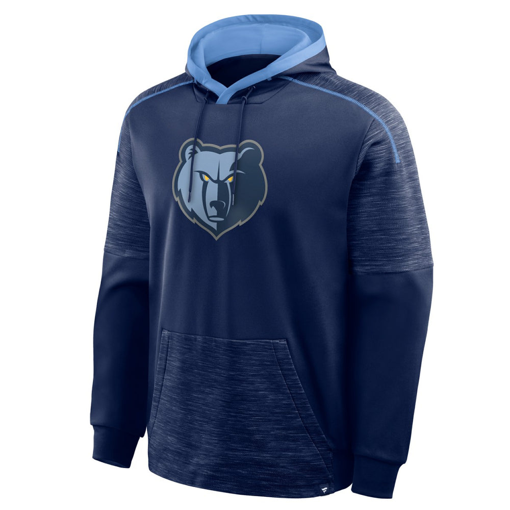 Memphis Grizzlies Pick & Roll Defender Pullover Hoodie Navy - Fanatics