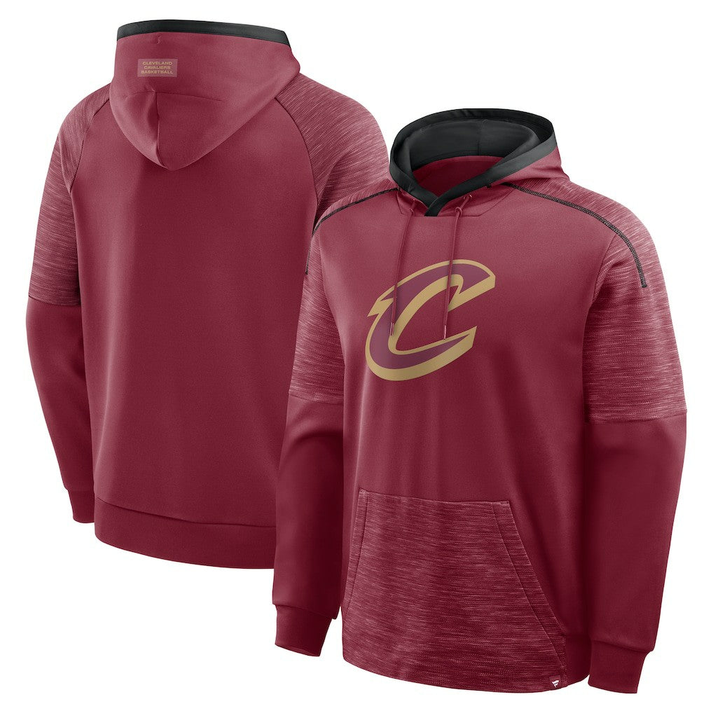 Cleveland Cavaliers Pick & Roll Defender Pullover Hoodie Wine - Fanatics