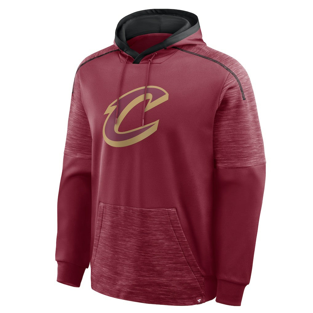 Cleveland Cavaliers Pick & Roll Defender Pullover Hoodie Wine - Fanatics