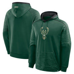 Milwaukee Bucks Pick & Roll Defender Pullover Hoodie Hunter Green - Fanatics