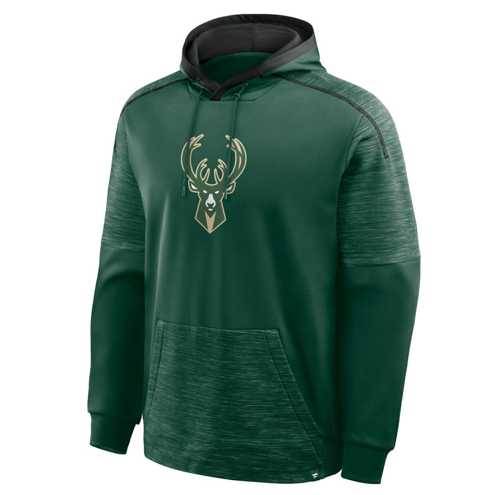 Milwaukee Bucks Pick & Roll Defender Pullover Hoodie Hunter Green - Fanatics