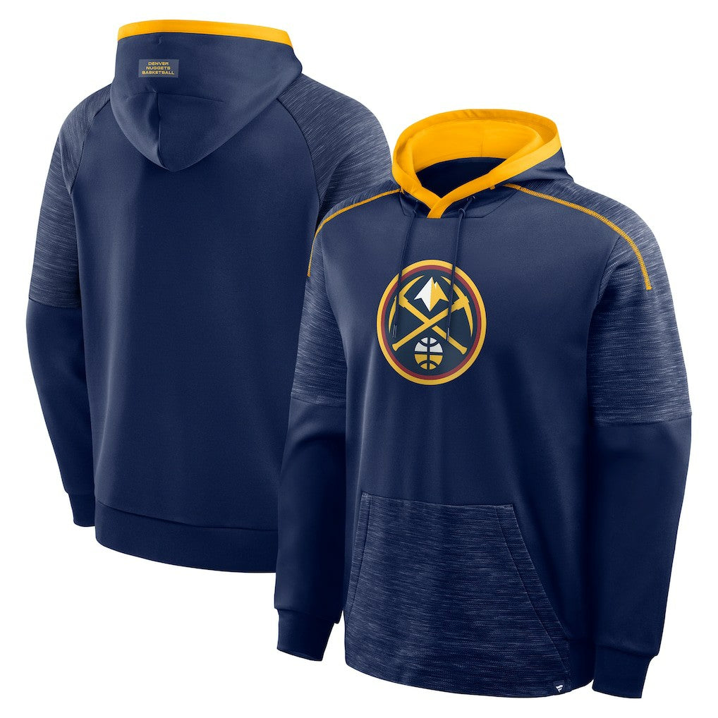 Denver Nuggets Pick & Roll Defender Pullover Hoodie Navy - Fanatics