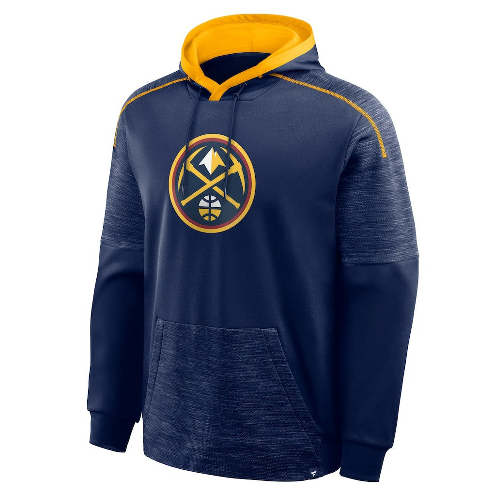 Denver Nuggets Pick & Roll Defender Pullover Hoodie Navy - Fanatics