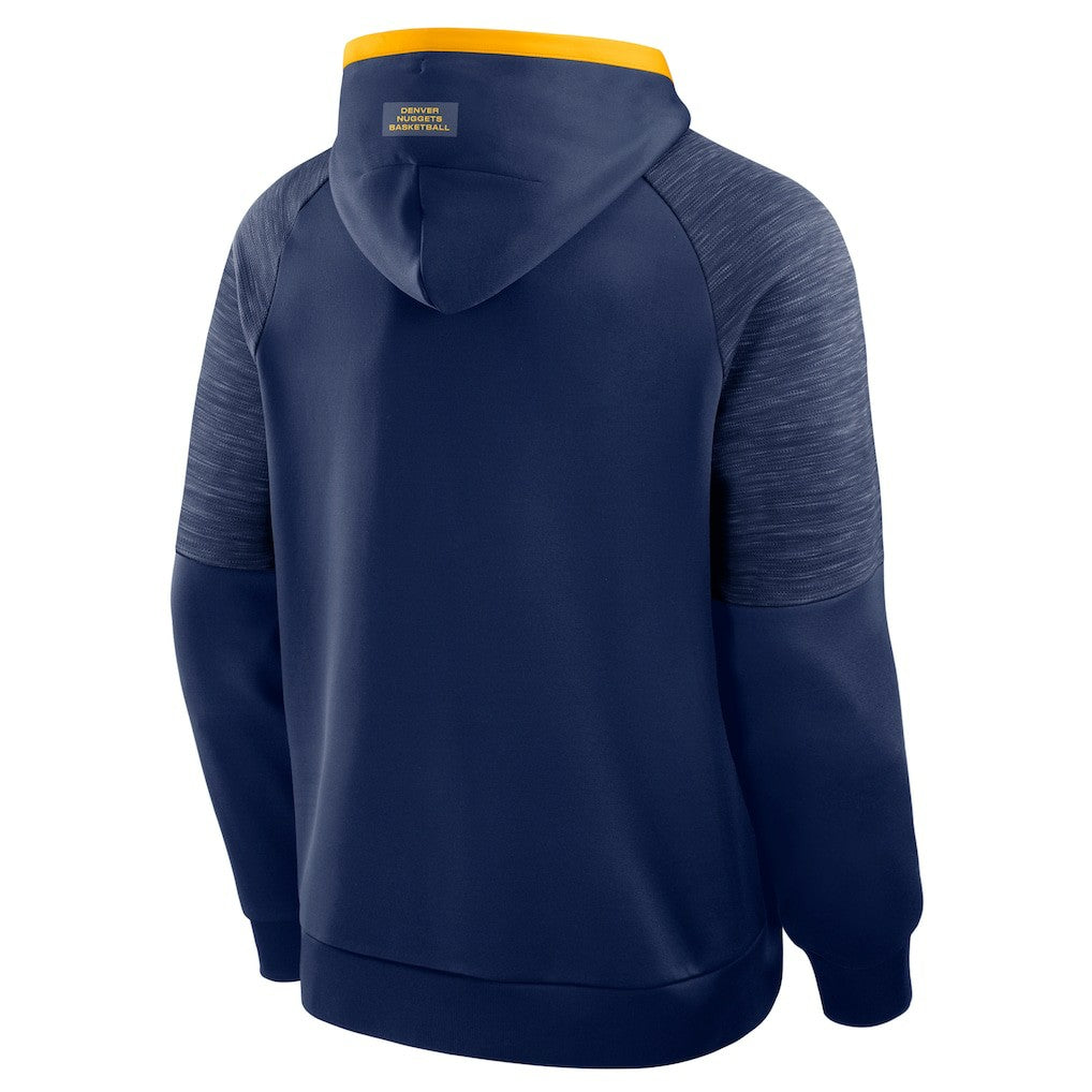 Denver Nuggets Pick & Roll Defender Pullover Hoodie Navy - Fanatics
