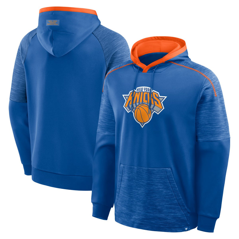 New York Knicks Pick & Roll Defender Pullover Hoodie Blue - Fanatics
