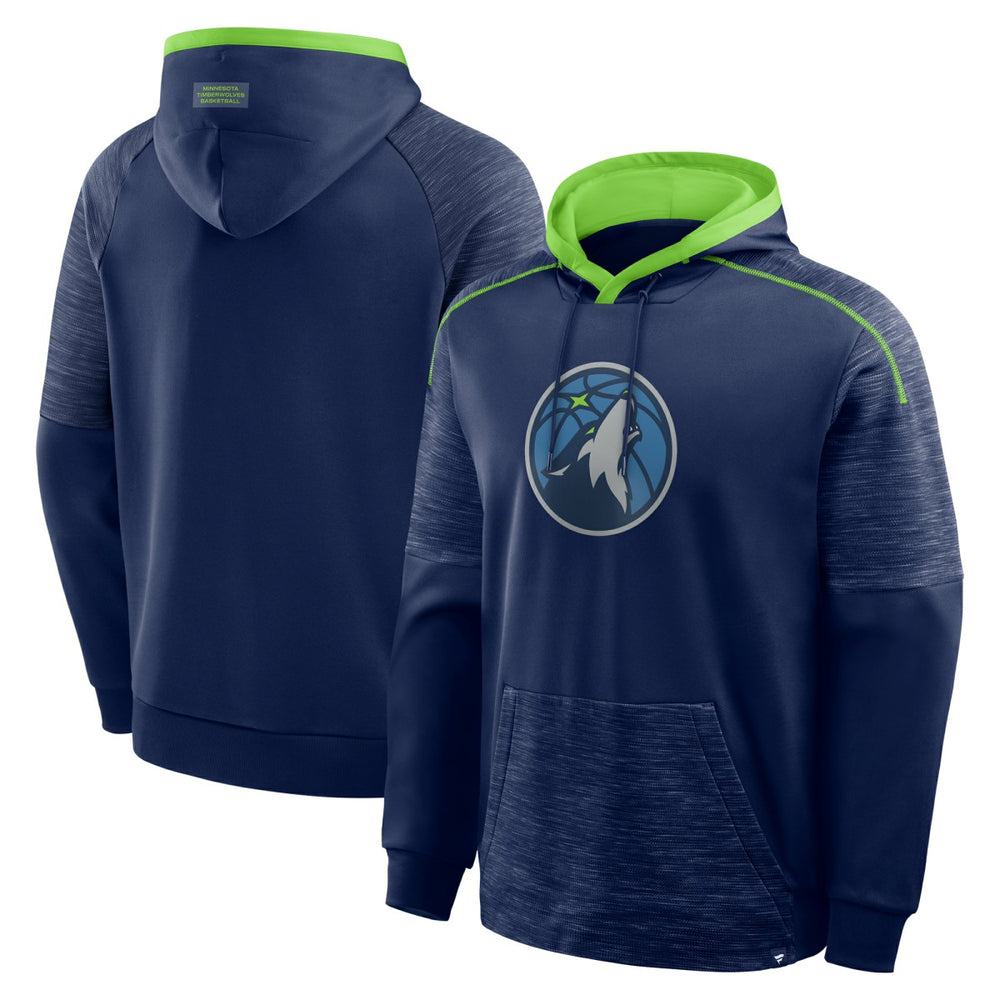 Minnesota Timberwolves Pick & Roll Defender Pullover Hoodie Navy - Fanatics