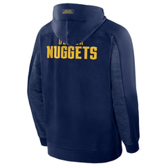Denver Nuggets Back Door Cut Play Defender Full-Zip Hoodie Navy - Fanatics