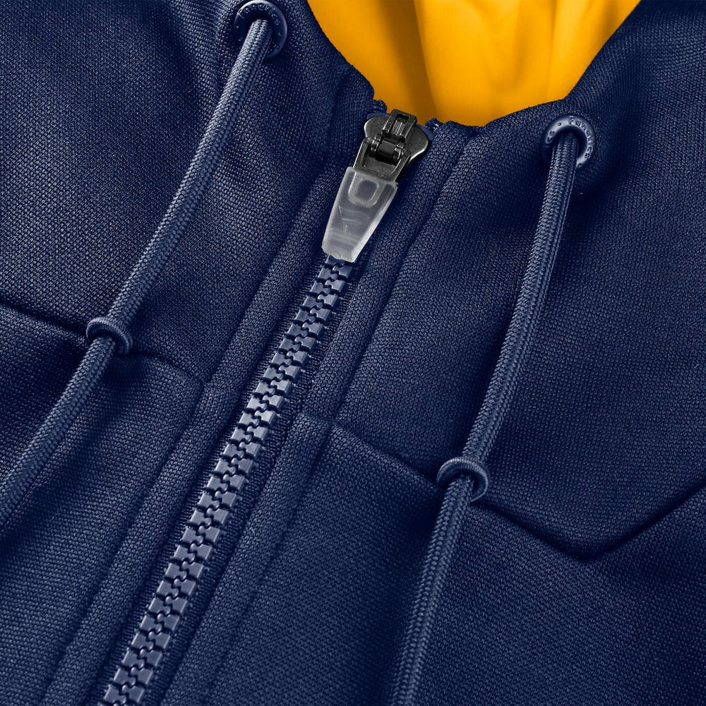 Denver Nuggets Back Door Cut Play Defender Full-Zip Hoodie Navy - Fanatics