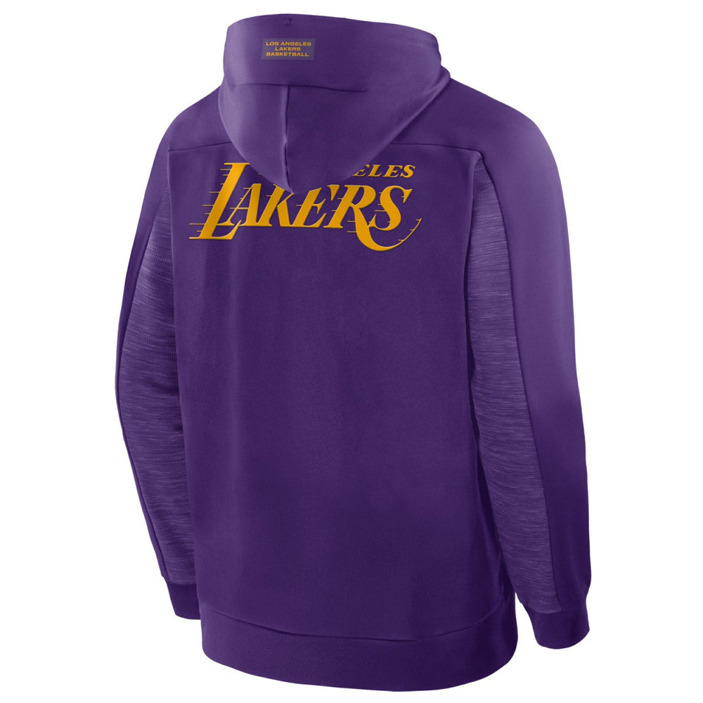 Los Angeles Lakers Back Door Cut Play Defender Full-Zip Hoodie Purple - Fanatics