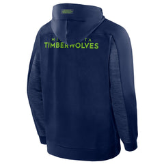 Minnesota Timberwolves Back Door Cut Play Defender Full-Zip Hoodie Navy - Fanatics