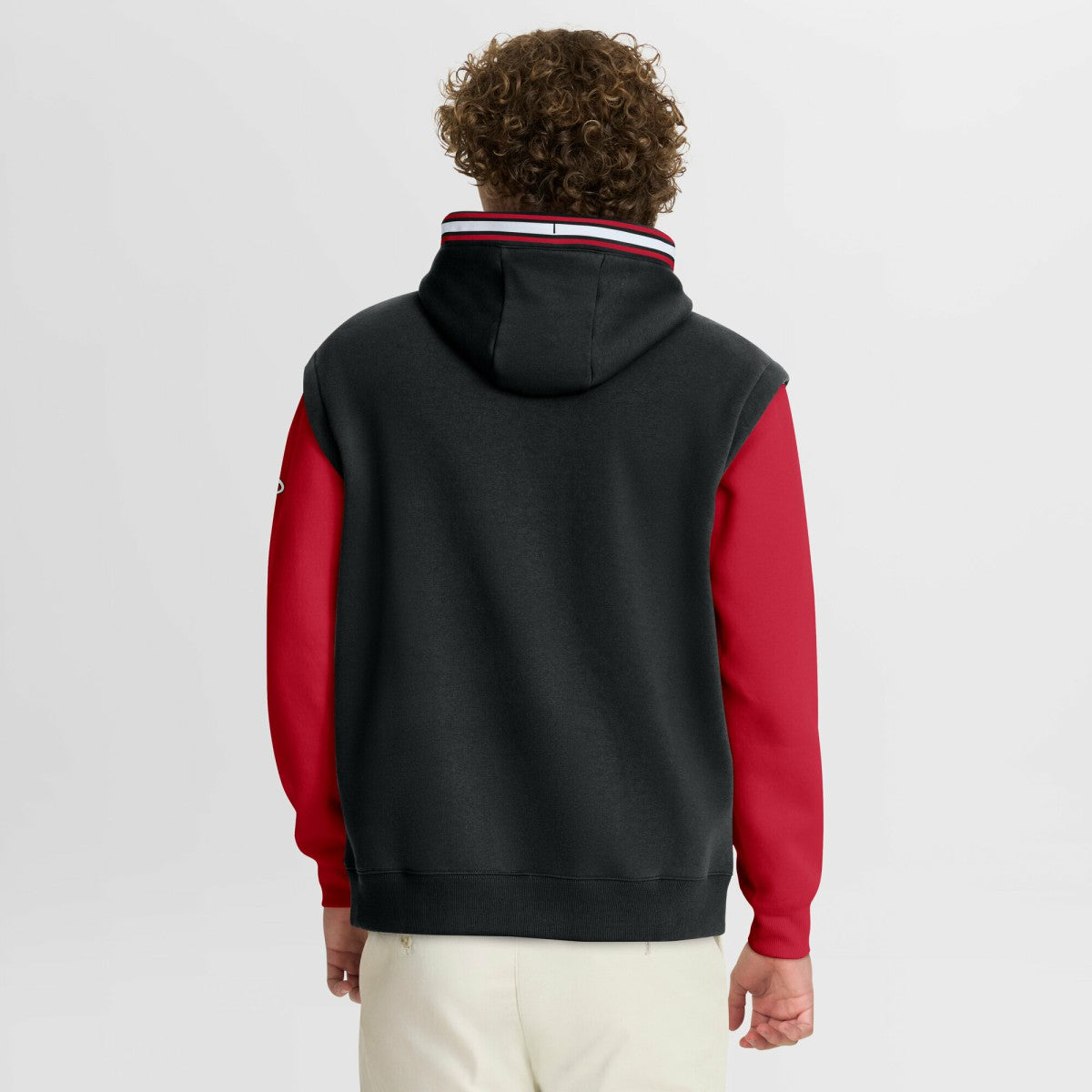 Miami Heat Half Court Shot Clock Fastbreak Hoodie Black/Red - Fanatics