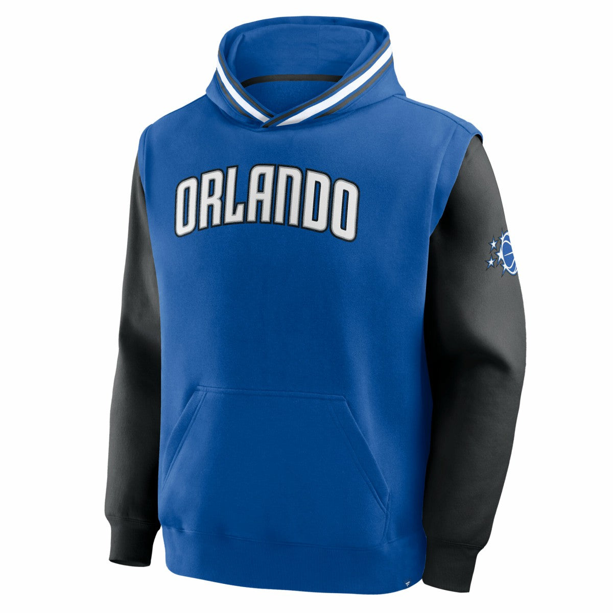 Orlando Magic Half Court Shot Clock Fastbreak Hoodie Blue/Black - Fanatics