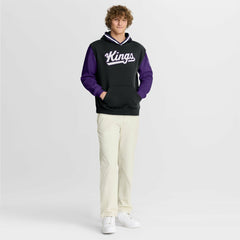Sacramento Kings Half Court Shot Clock Fastbreak Hoodie Black/Purple - Fanatics