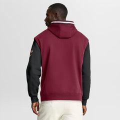 Cleveland Cavaliers Half Court Shot Clock Fastbreak Hoodie Wine/Black - Fanatics