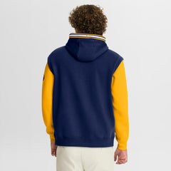 Denver Nuggets Half Court Shot Clock Fastbreak Hoodie Navy/Gold - Fanatics