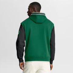 Boston Celtics Half Court Shot Clock Fastbreak Hoodie Kelly Green/Black - Fanatics