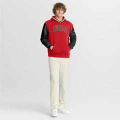 Chicago Bulls Half Court Shot Clock Fastbreak Hoodie Red/Black - Fanatics