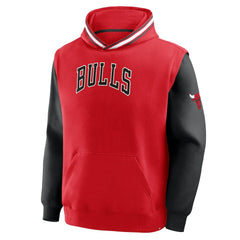 Chicago Bulls Half Court Shot Clock Fastbreak Hoodie Red/Black - Fanatics