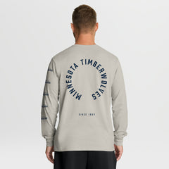 Minnesota Timberwolves Crossover Collection Ball Screen Action Premium Long Sleeve T-Shirt Cream - Fanatics