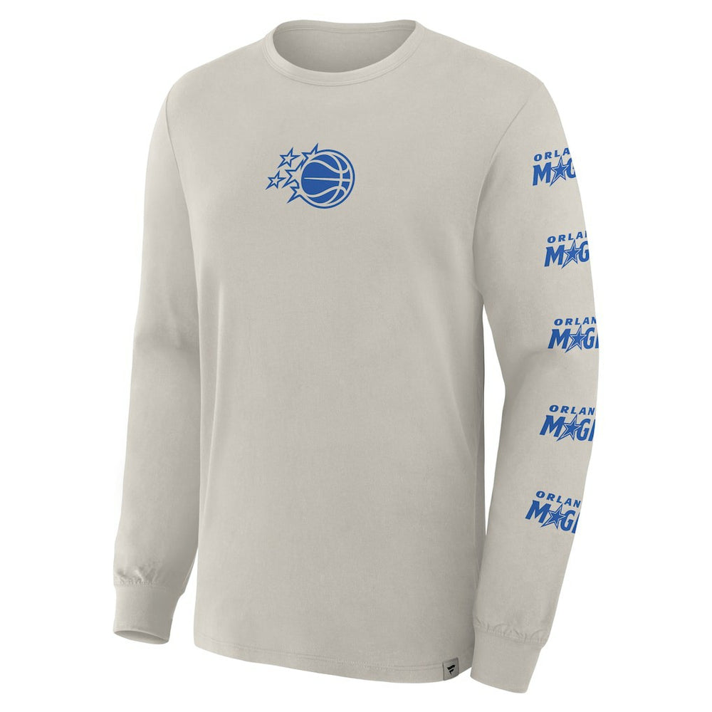 Orlando Magic Crossover Collection Ball Screen Action Premium Long Sleeve T-Shirt Cream - Fanatics