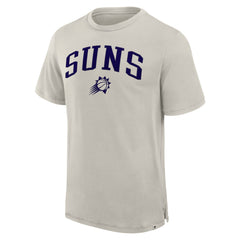 Phoenix Suns Crossover Collection Pull Up Jumper Shot Premium T-Shirt Cream - Fanatics