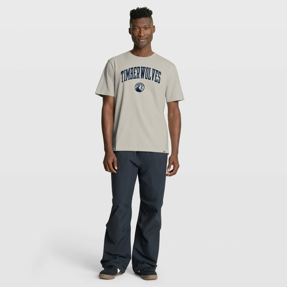 Minnesota Timberwolves Crossover Collection Pull Up Jumper Shot Premium T-Shirt Cream - Fanatics