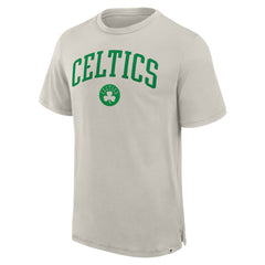Boston Celtics Crossover Collection Pull Up Jumper Shot Premium T-Shirt Cream - Fanatics
