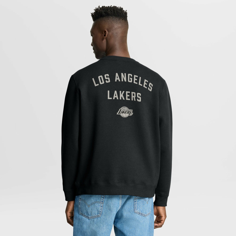 Los Angeles Lakers Crossover Collection Defensive Rotation Drill Premium Pullover Sweatshirt Black - Fanatics