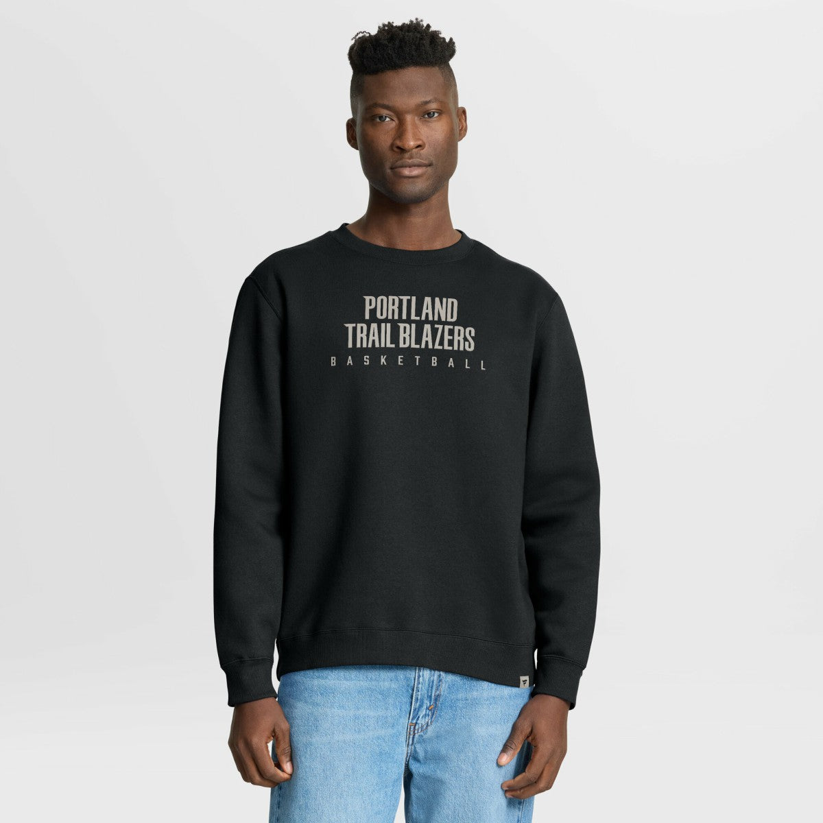 Portland Trail Blazers Crossover Collection Defensive Rotation Drill Premium Pullover Sweatshirt Black - Fanatics