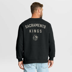 Sacramento Kings Crossover Collection Defensive Rotation Drill Premium Pullover Sweatshirt Black - Fanatics