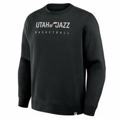 Utah Jazz Crossover Collection Defensive Rotation Drill Premium Pullover Sweatshirt Black - Fanatics