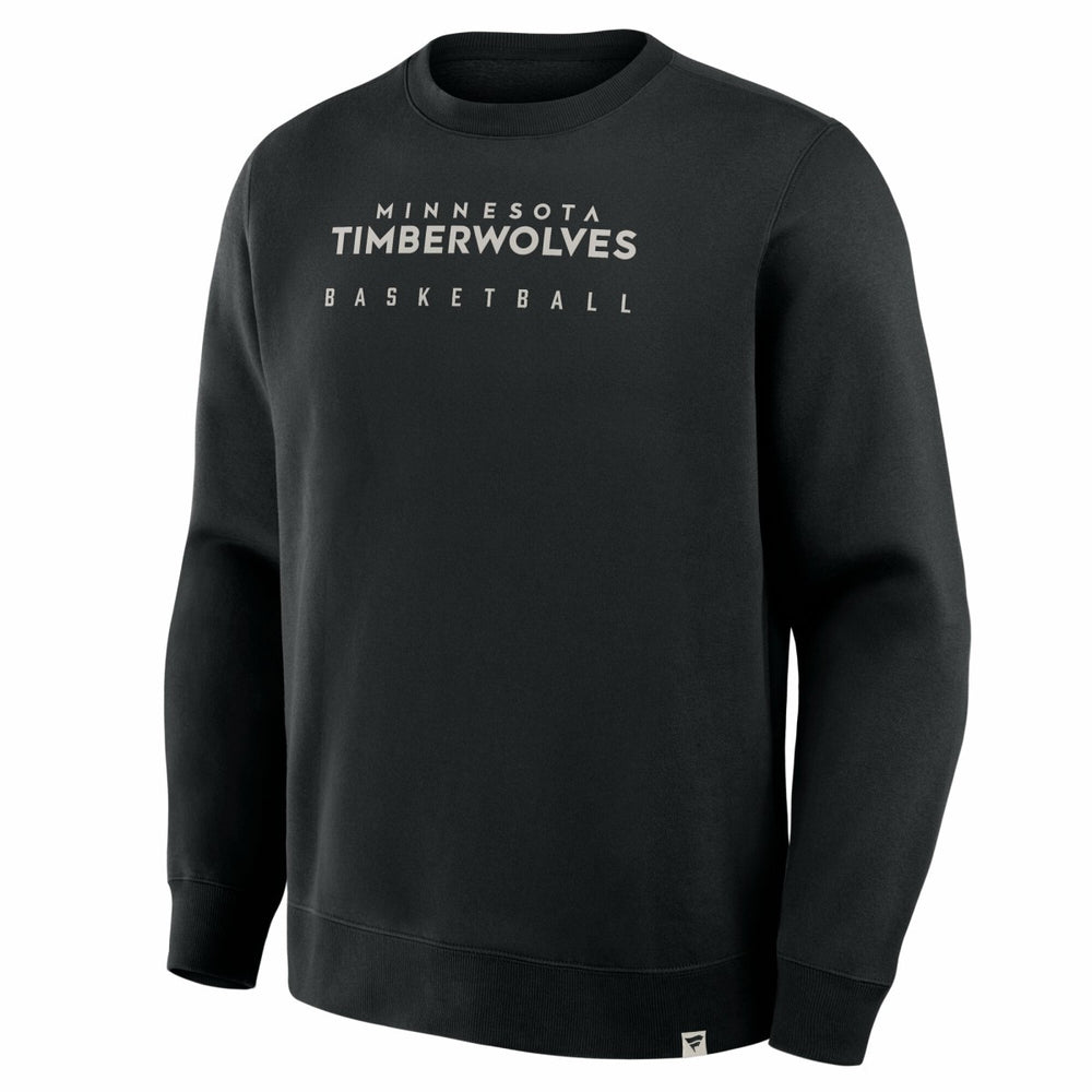 Minnesota Timberwolves Crossover Collection Defensive Rotation Drill Premium Pullover Sweatshirt Black - Fanatics