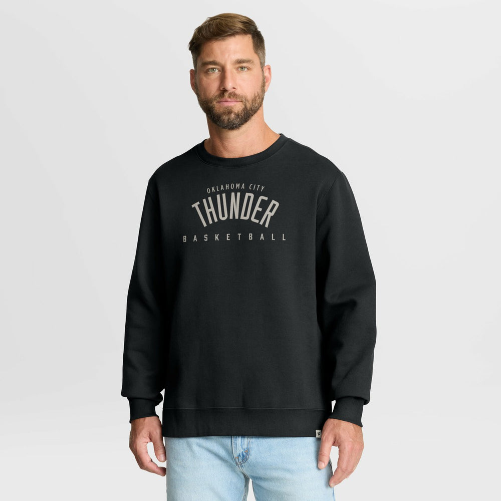 Oklahoma City Thunder Crossover Collection Defensive Rotation Drill Premium Pullover Sweatshirt Black - Fanatics