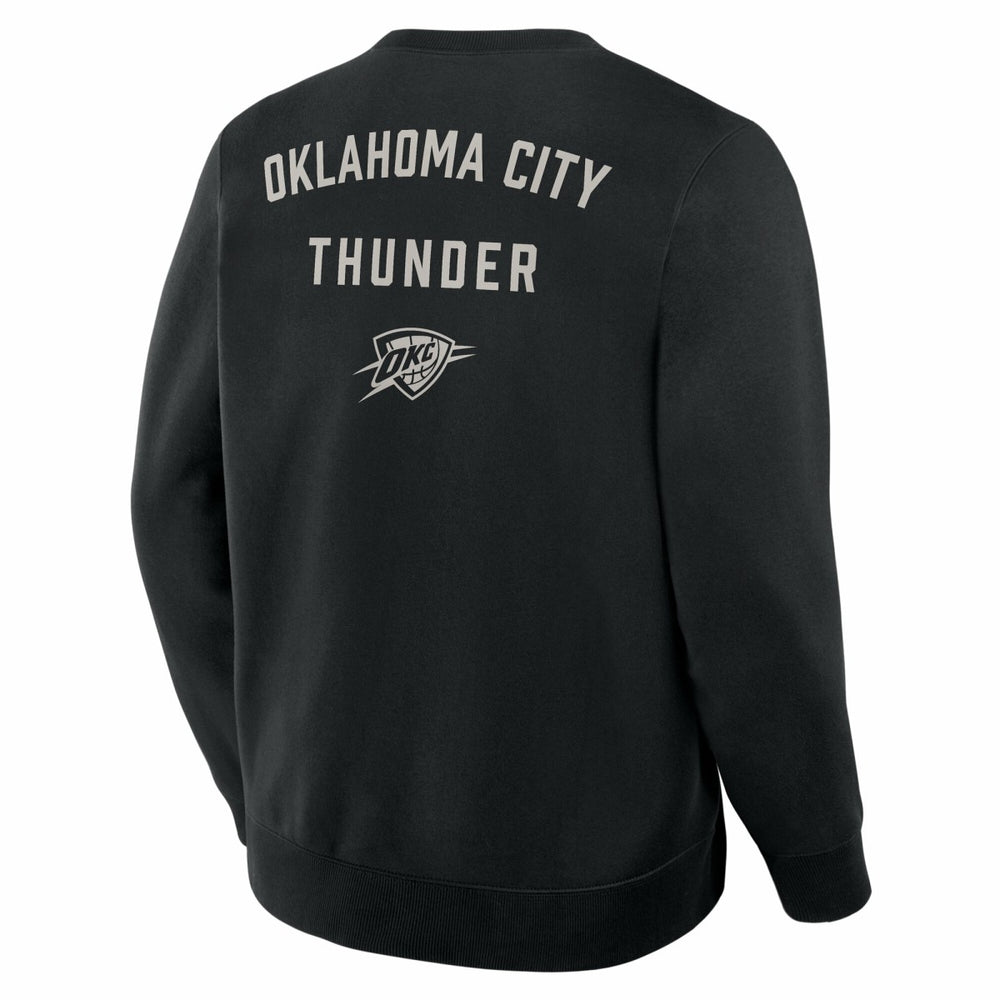 Oklahoma City Thunder Crossover Collection Defensive Rotation Drill Premium Pullover Sweatshirt Black - Fanatics
