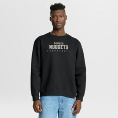 Denver Nuggets Crossover Collection Defensive Rotation Drill Premium Pullover Sweatshirt Black - Fanatics
