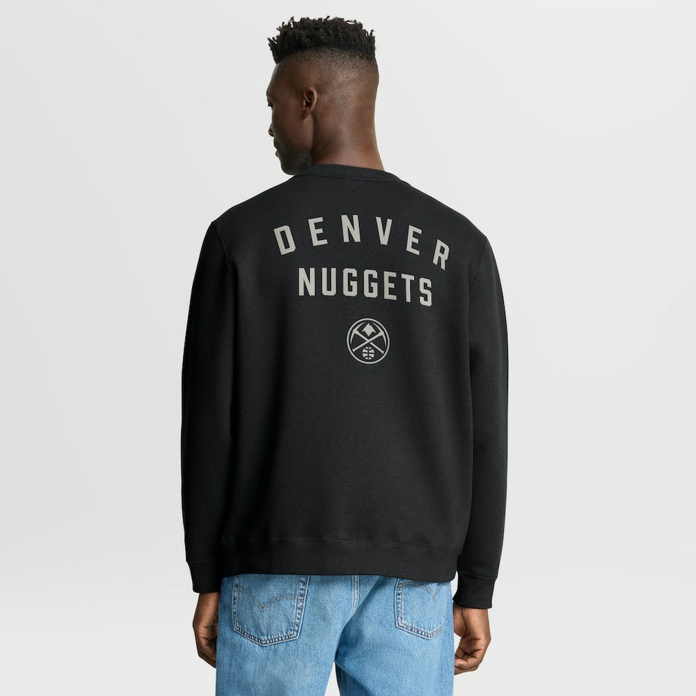 Denver Nuggets Crossover Collection Defensive Rotation Drill Premium Pullover Sweatshirt Black - Fanatics